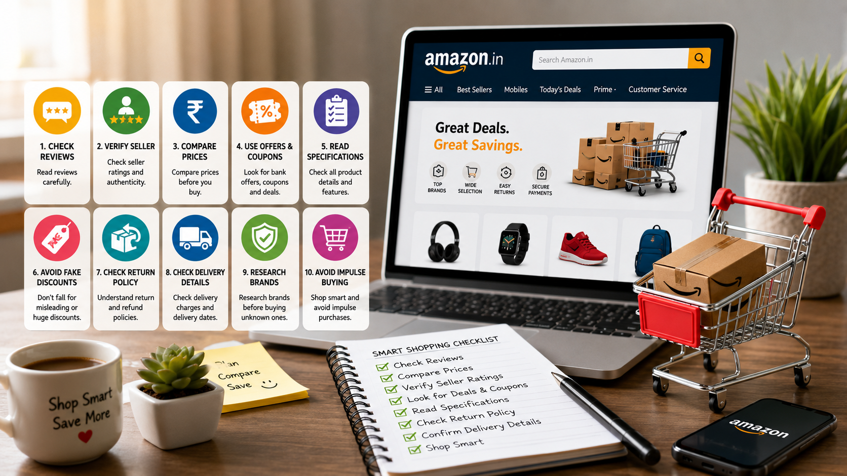 Common Mistakes to Avoid While Shopping Online on Amazon